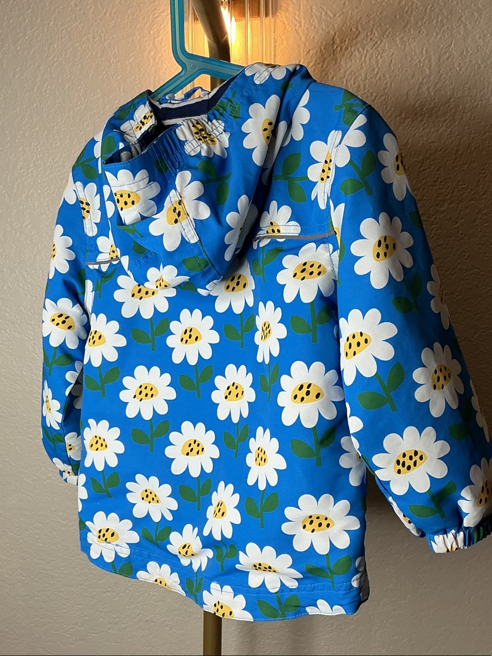 Hanna Andersson Blue Daisy Raincoat - Picture 10 of 16